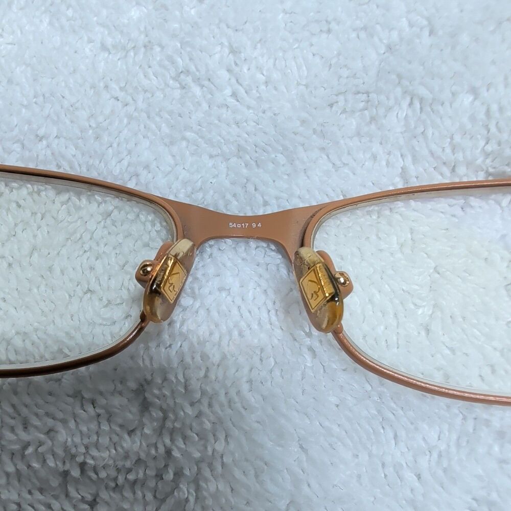 Kate Spade Eyeglasses Ambrosette Bronze Tortoise Brown Polka Dot 54 17 135 - Picture 5 of 6